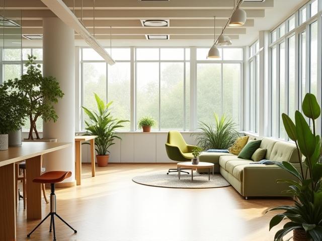 Modern office space symbolizing GreenSpark's startup origin in Oxford